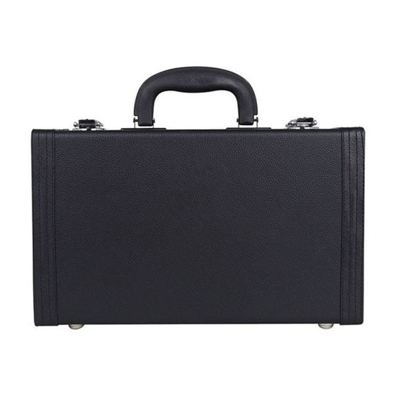 WSTEER Black Shockproof Clarinet Box Hard Clarinet Bag Instrument Storage Pouch
