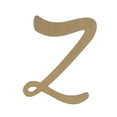thumbnail image 1 of Wooden Letter Unfinished, Marvelous Font, Craft Cutout, 1 of 3