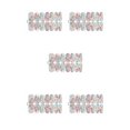 thumbnail image 2 of Seitruly Pegatinas de uñas para niñas Parche envolvente completo de aspecto agradable Hermoso mármol Impreso Kit de herramientas de manicura Type2 NO2, 2 of 6