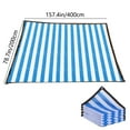 Clearance!XEOVHV Sun Shade Sails Canopy, Sand Curved Square Outdoor Shade Canopy 78.7'X157.4