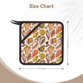 thumbnail image 2 of 1 PCS Pot Holders for Kitchen - Heat Resistant Silicone Pot Holders with Hanging Loop, Conch Shells Print No.9021 Non Slip Oven Hot Pads, Potholders for Decor Baking Cooking Kitchen, 2 of 6