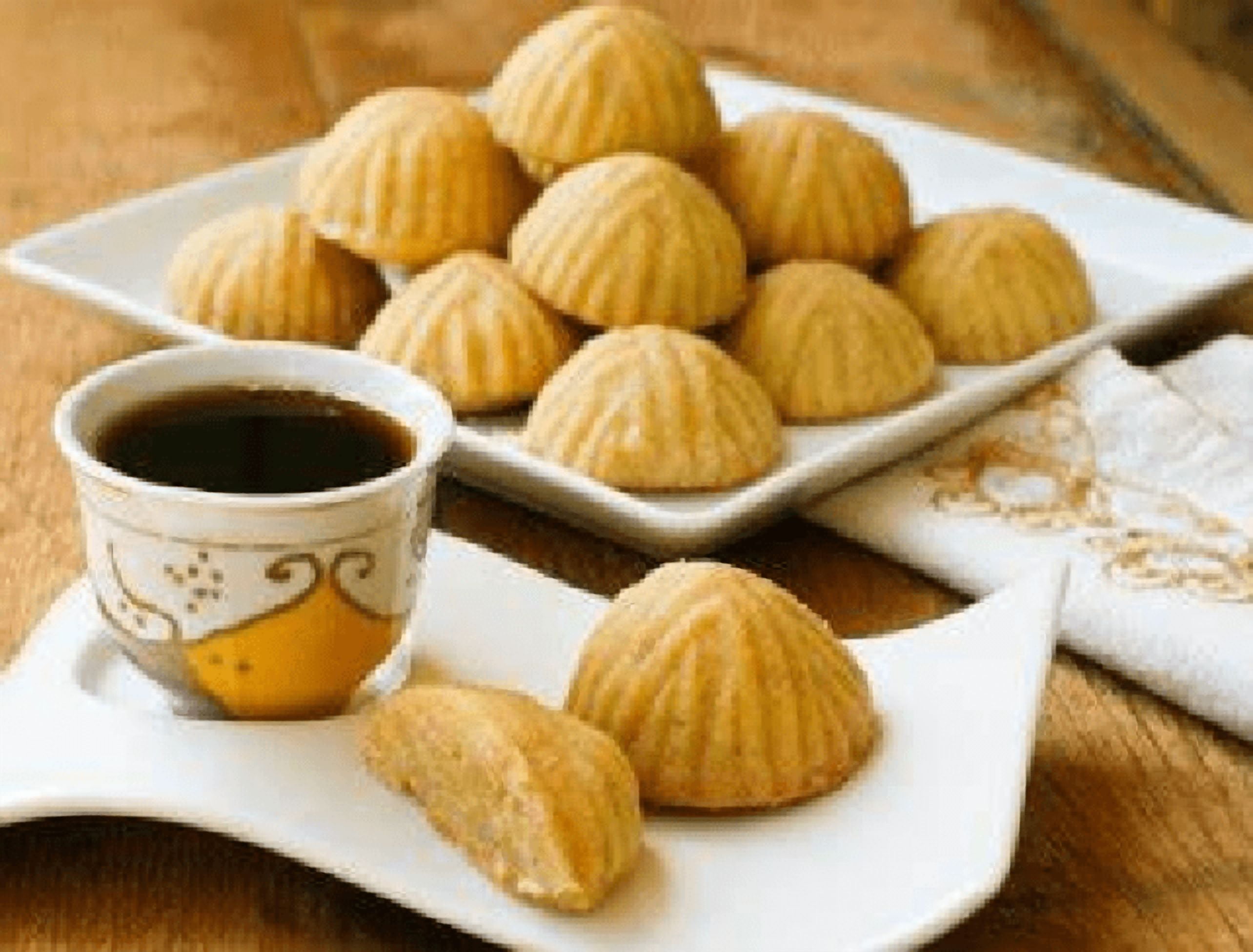 Walnut Stuffed Maamoul Cookies, Freshly Baked Handmade - 12 Pieces Individually Wrapped