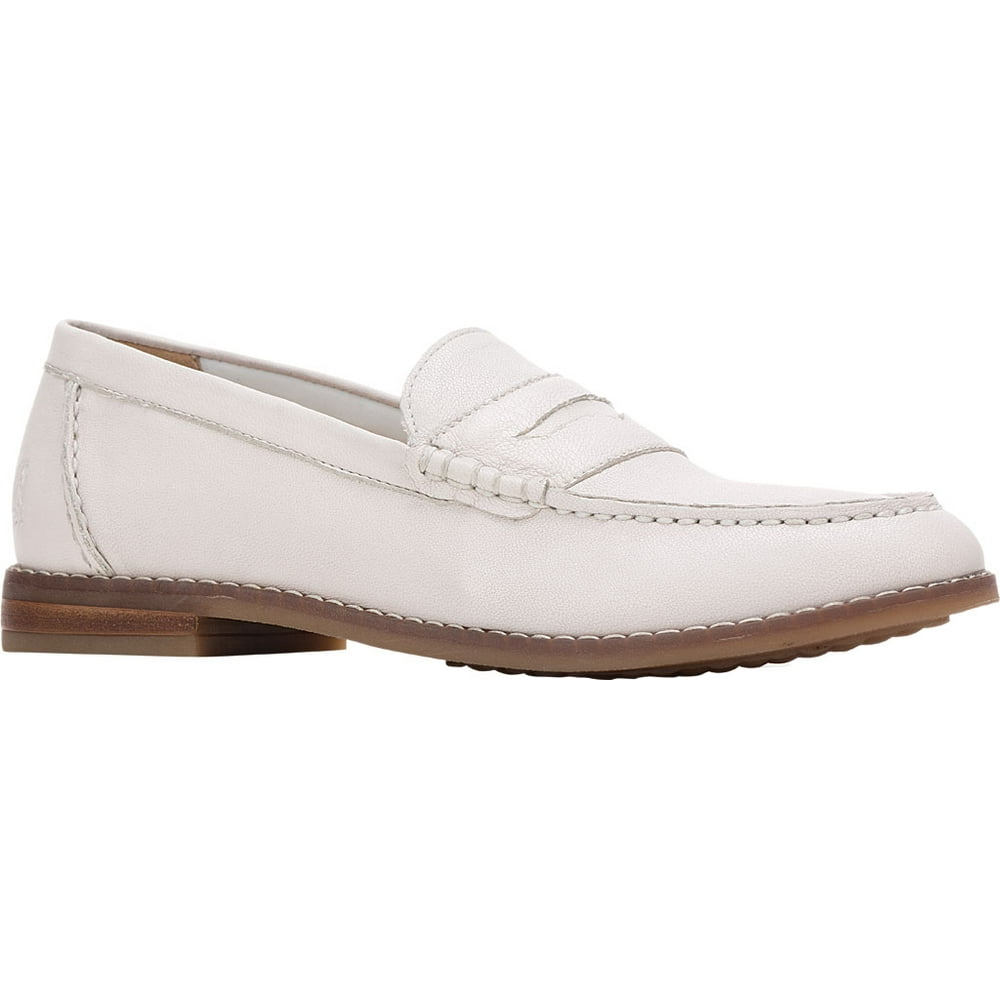 Hush Puppies Women's Hush Puppies Wren PF Penny Loafer Ivory Full