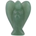 thumbnail image 1 of Rockcloud Figuras de ángel de la guarda de cristal curativo con piedras preciosas talladas de bolsillo de 1,5 pulgadas, 1 of 1