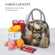 thumbnail image 5 of Fotbe American Wildlife Deer Forest Bolsa de Almuerzo con Estampado, Lonchera Aislada, Contenedor de Comida Reutilizable Tipo Cooler a Prueba de Fugas, 5 of 6