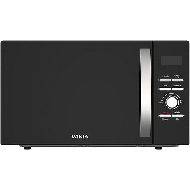 Horno Microondas Winia KOS-1N1HBB 1.1 pies puerta de cristal Negro Espejo 2022