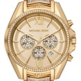 thumbnail image 3 of Michael Kors MK6729 Michael Kors Women's Whitney Chronograph Gold-Tone Steel Watch, 3 of 13