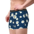thumbnail image 4 of Naloa Daisies Flowers Print Mens Underwear - Boxers for Men, Classic Briefs for Men, 4 of 9