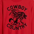 thumbnail image 2 of Instant Message - Cowboy Country - Men's Long Sleeve T-Shirt, 2 of 5