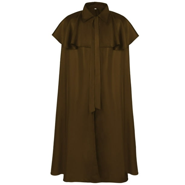 Capa De Superhéroe Con Capucha – Satinada Con Brillo, Talla Adolescente Y Adulto, 90 Cm – Ideal Para Superman, Batman, Flash, Vampiro, Bruja O Medieval