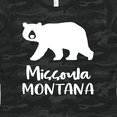 thumbnail image 4 of Inktastic Missoula, Montana White Bear Silhouette Women's T-Shirt, 4 of 5