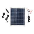 thumbnail image 2 of 12V Solar Panel, 3 Type Connection Convenient Practical Solar Car Battery  Kit  For Outdoor For Travel, 2 of 8