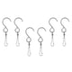 thumbnail image 1 of 6Pcs Ing S Hook Ganchos giratorios de material acero Clips de colector, 1 of 9