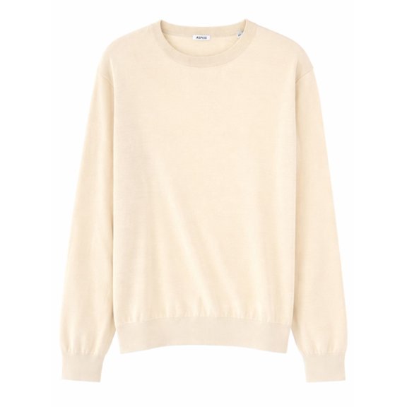 Aspesi Relaxed Fit Cotton-Silk Lightweight Top Sweater (Women's)