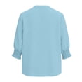 thumbnail image 5 of Blczomt Casual Tops for Women Blue 2026 T Shirts Trendy Lightweight Womens Blouses,XL, 5 of 6