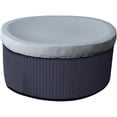 thumbnail image 1 of Covers &amp; All RHOTTUB-TUFF-Grey-03 18 oz Waterproof Round Hot Tub &amp; Spa Cover  Grey - 84 in. dia. x 14 in., 1 of 1