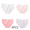 Mixed Color D, variant on LYMAYTER Cotton Underwear for Toddlers Girls Breathable Soft Coverage Comfort Briefs 4pcs