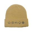 thumbnail image 4 of Men‘s Cold Hat Embroidered Knitted Hat Warm Bun Hat Woolen Hat, 4 of 6