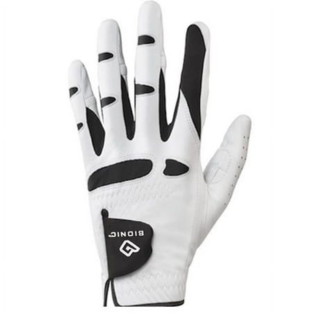 UPC: 0044277045739 | Men s StableGrip with NaturalFit Golf Glove Left White Cadet Medium