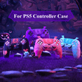 thumbnail image 3 of Silicone Case and Joystick Caps for PS5 DualSense Controller - Black Bat, 3 of 3