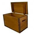 thumbnail image 4 of Evans Sports Wooden Accessory Case Storage Chest with Shaped Lid, Wildlife Wolf, 4 of 5