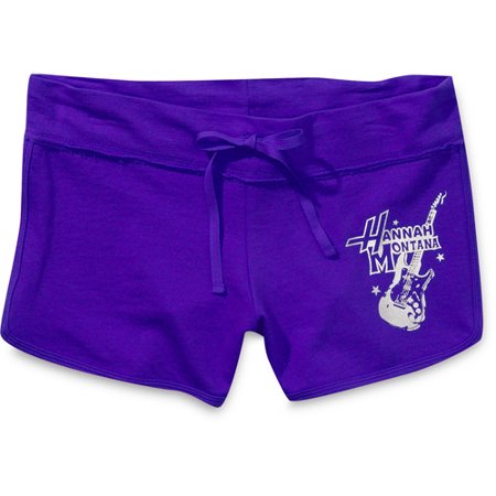 Disney - Juniors' Hannah Montana Knit Shorts