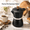 Black, variant on VALUNE 10 oz - Black Stovetop Espresso Maker Moka Pot, 6 Espresso Cups Cuban Coffee Maker Stove top coffee maker Moka Italian Espresso Greca Coffee Maker Brewer Percolator