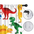 thumbnail image 4 of Blackout Kids Curtains,Cute Dinosaur Pattern Childrens Insulated Curtains Set Of 2,Bedroom Essentials,Toddler Room Decor 52x84in(132x213cm), 4 of 4