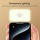 thumbnail image 1 of PIR Night Light Intelligent Human Body Sensor Lamp Home Aisle Cabinet Bedroom Typec Plug-in LED Bedside Night Light-A, 1 of 5