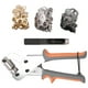 thumbnail image 3 of Kit de Herramientas para Ojales con MáQuina Manual de Ojales de 10 Mm Prensa Alicates de Mano Ojal de Metal para CinturóN de Cuero Ropa Bandera Artesanal, 3 of 8