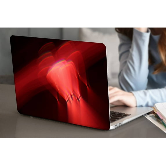 KSK KAISHEK Hard Protective Shell Case Cover Only for MacBook Pro 16 inchs with XDR Display Touch ID Type C + Black Keyboard Cover Model: A2141 (Red series 0915)