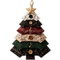 thumbnail image 2 of Layered Fabric Tree Ornament DIY Sewing Kit, DIY Quilted Christmas Tree Kit, 2 of 7