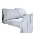thumbnail image 2 of Premium Tencel Sheet Set Split Cal King, Light Blue, 2 of 2