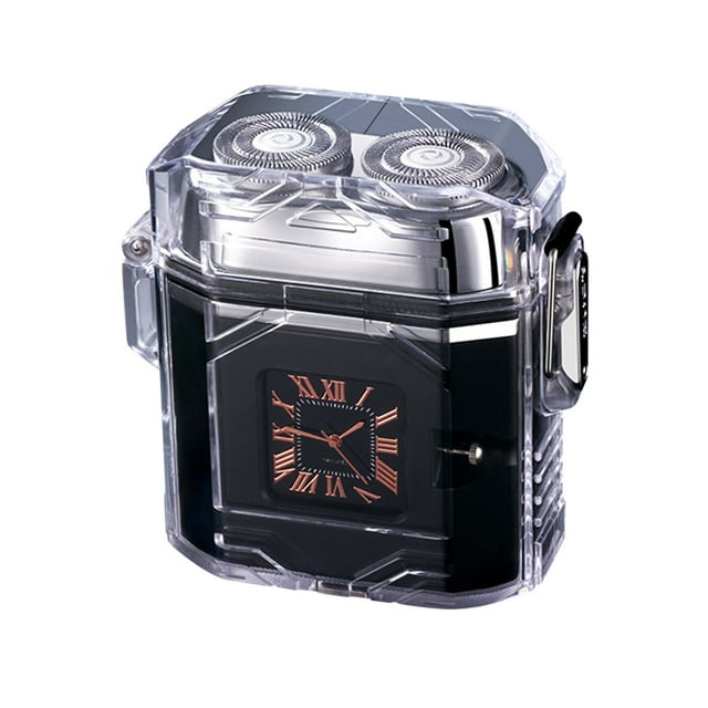 Outdoor Multifunctional Shaver With COB Lighting Quartz Watch,romantic ,Low Key And Introverted, Calm And Atmospheric