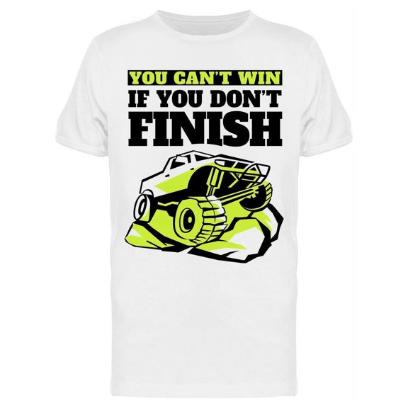 Lettering: You Can't Win If.. Tee Men's -Image by Shutterstock