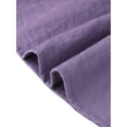 thumbnail image 6 of DARING DIVA Women's Short Sleeve Blouse Casual Round Neck Ruffle Flowy Top XS Purple, 6 of 6