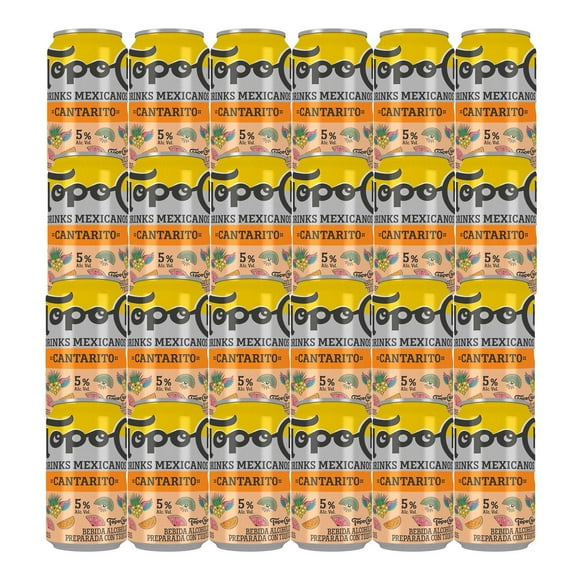 Pack de 24 Bebida Preparada Topo Chico Cantarito Lata 355 ml