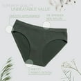 thumbnail image 2 of Alyce Ives Intimates Hipster Bikini Panties, Seamless Underwear for Women, Assorted, Small, 10-Pack, 2 of 3