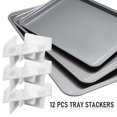 thumbnail image 4 of Pack of 12 Tray Stackers for Harvest Right Freeze Dryer Accessories Compatible with Harvest Right Trays ONLY Tray Stackers, 4 of 9