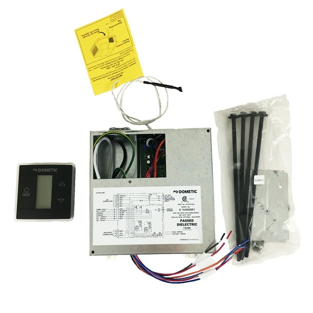 Dometic 3316232.010 Duotherm Single Zone LCD Thermostat, Black