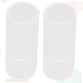 thumbnail image 2 of WHAMVOX Guitar Accessories Glass Slide for Guitar 2Set Cylindrical Shape Clear Bright Sound 1.1in, 2 of 8
