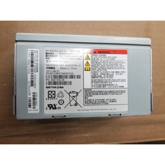 Bateria Original IBM 85Y5898 85Y6046 For IBM 2076-124 112 312 324 Backup Battery V7000
