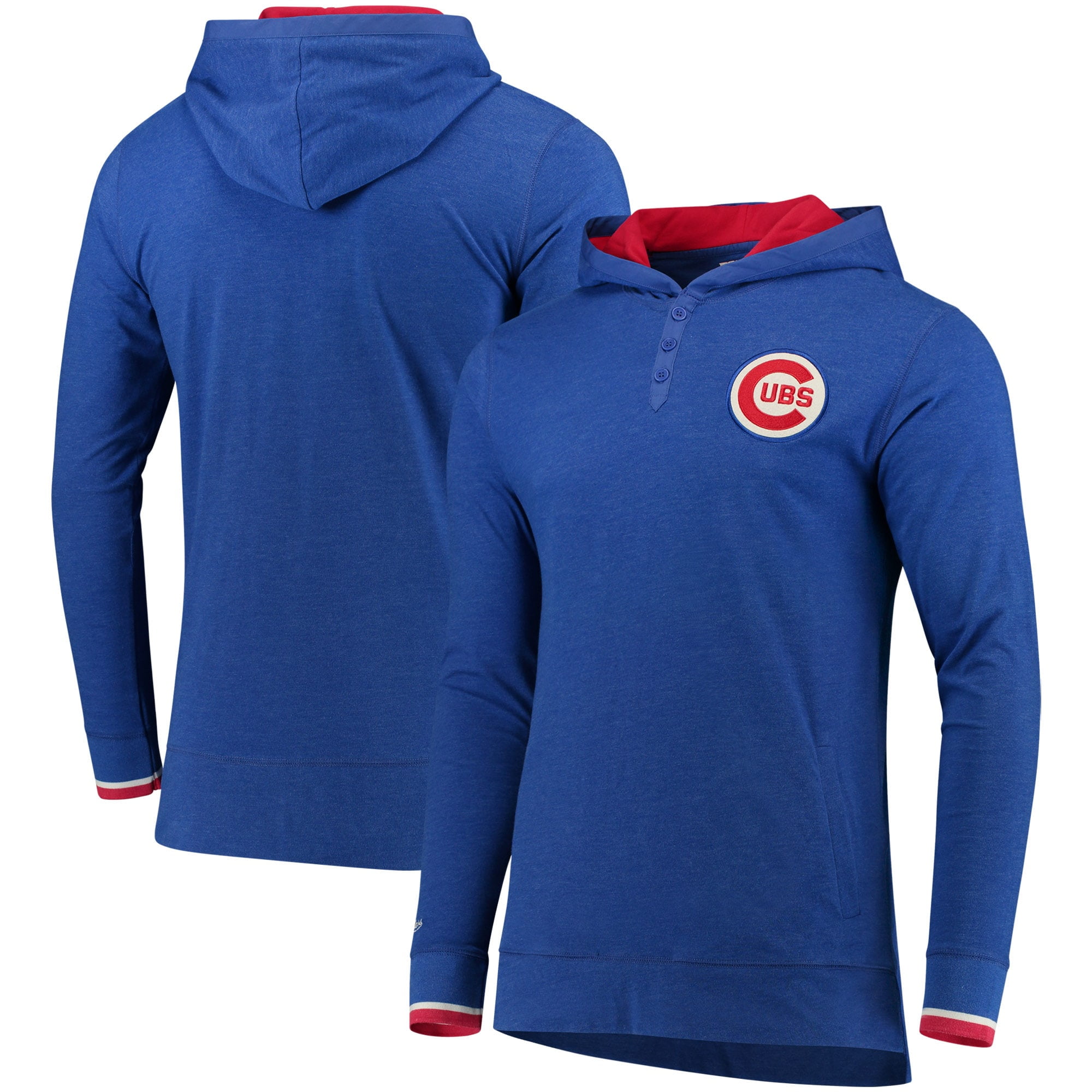 cubs hooded t shirt