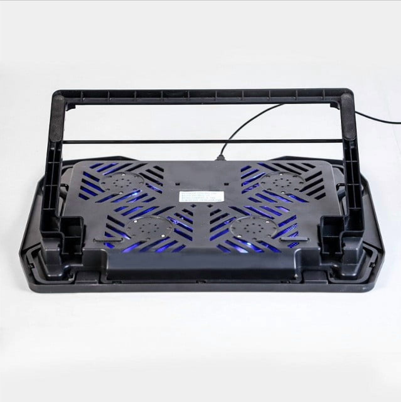 FEISHENTT Laptop Cooling Pad - The Most Powerful Rapid Action Cooling Fan - Laptop Stand with 4 Cooling Fans at 1200 RPM - USB Fan - Compatible with PS5 and PS4