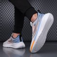 thumbnail image 2 of Men's Gradient Color Lightweight Running Shoes, Breathable Mesh Athletic Sneakers, 2 of 10
