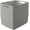 Grey, variant on Set of 2 XL 30.5L Jute Decorative Plastic Organization and Storage Baskets - Perfect Bins for Home Office, Closet Shelves, Kitchen Pantry and All Bedroom Essentials, Black
