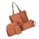 thumbnail image 5 of Bolso casual impermeable Sunnimix 4 piezas marrón, 5 of 8