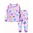thumbnail image 3 of Cartoon dinosaur print long-sleeved two-piece pajama set for boys, 3 of 5