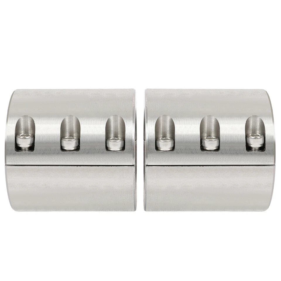 Kojem Collar Tube Clamp for 2" OD Size Tube Steel Weldable Bolt on Roll Bar Cage Clamps Mounts -2 Pcs