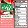 thumbnail image 3 of Let'z Go Boost Natural Energy + Hydration Drink Mix Powder, Watermelon, 15Ct, 3 of 8
